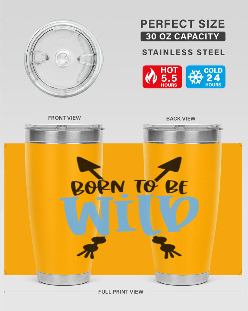 Born To Be Wild Style 109#- baby- tumbler