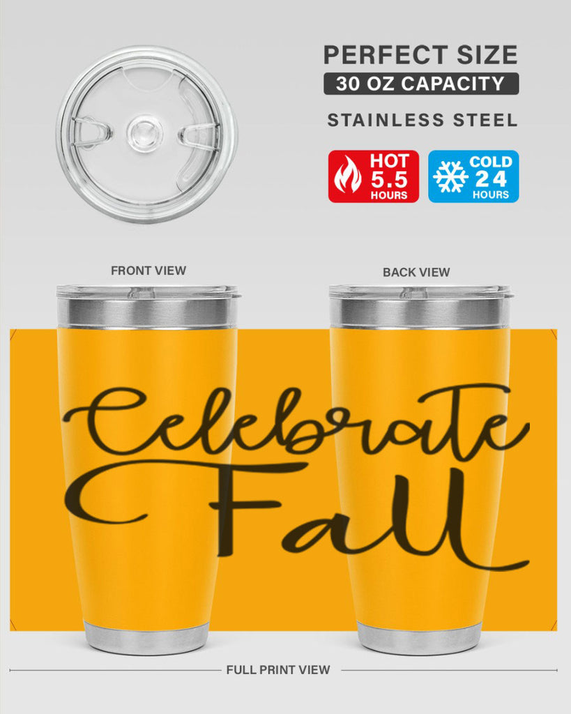 Celebrate Fall 60#- fall- Tumbler