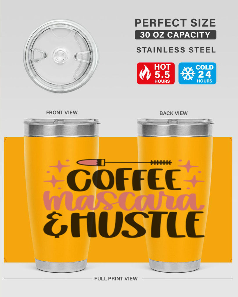 Coffee Mascara Hustle Style 109#- make up- Tumbler