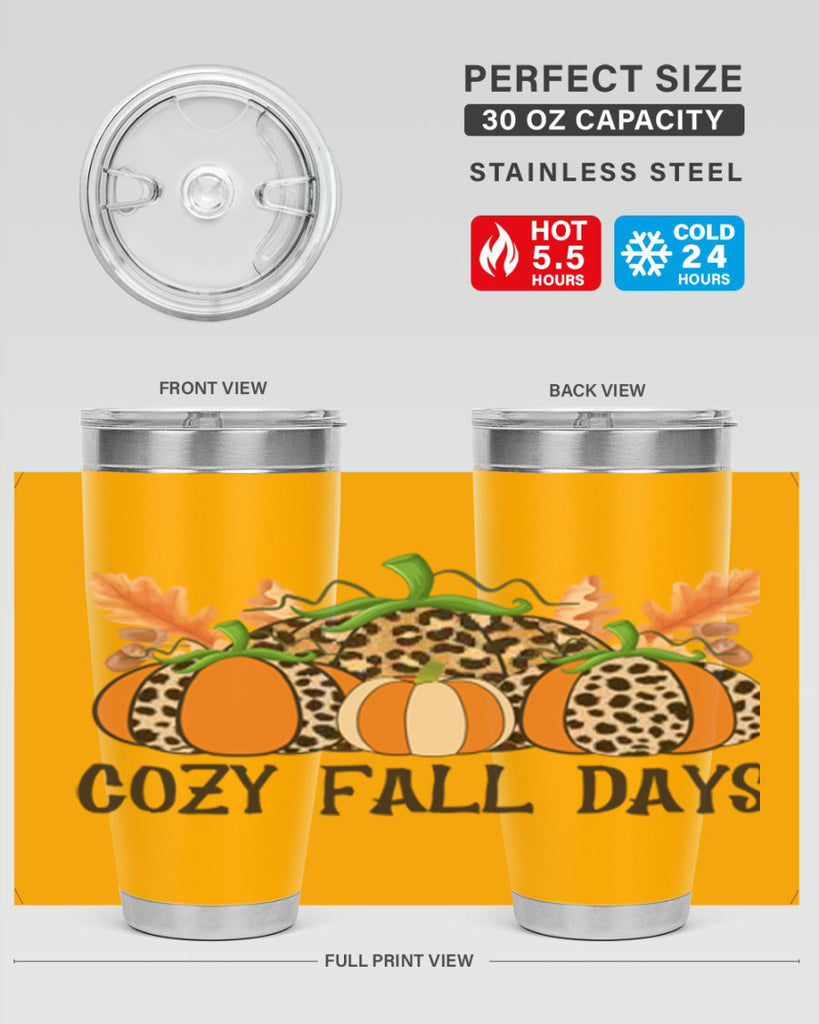 Cozy fall days 61#- fall- Tumbler