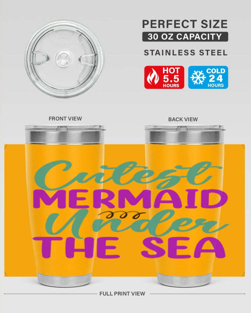 Cutest Mermaid Under The Sea 89#- mermaid- Tumbler