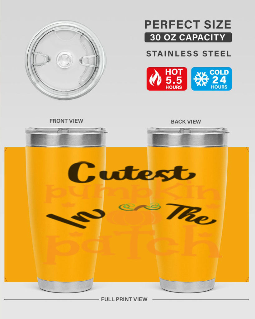 Cutestpumpkininthepatch 66#- fall- Tumbler