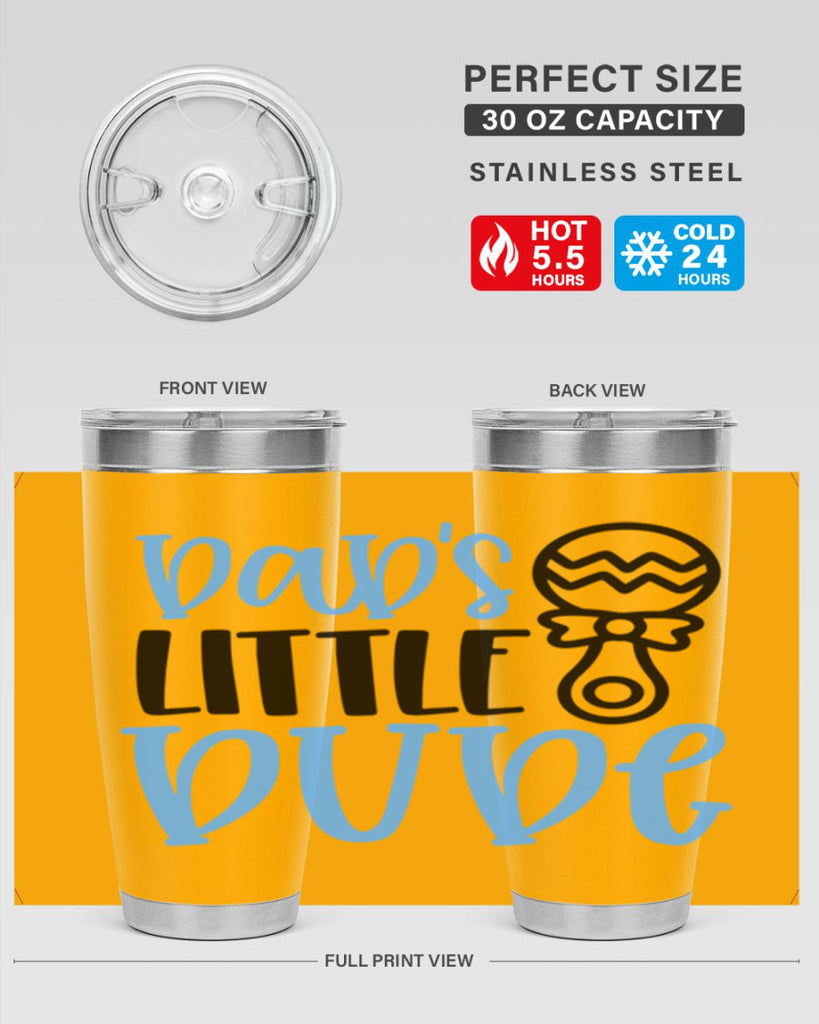 Dads Little Dude Style 102#- baby- tumbler