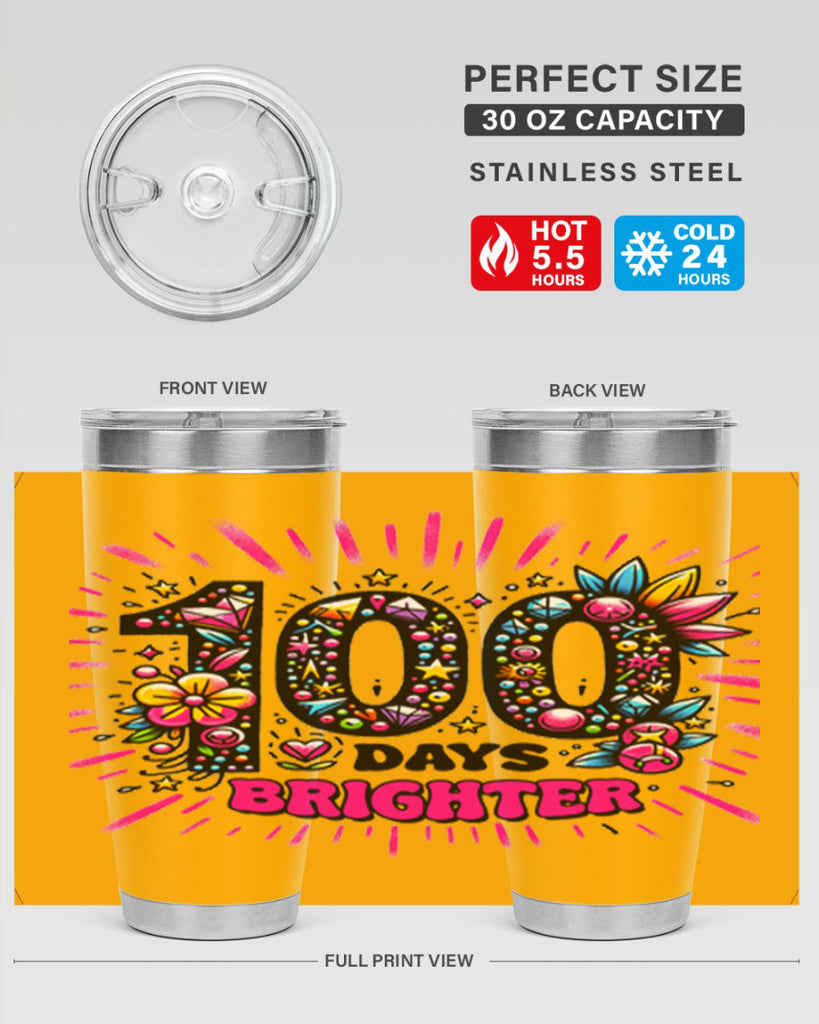 Easy 100 Days of School 50#- 100 days of school- Tumbler