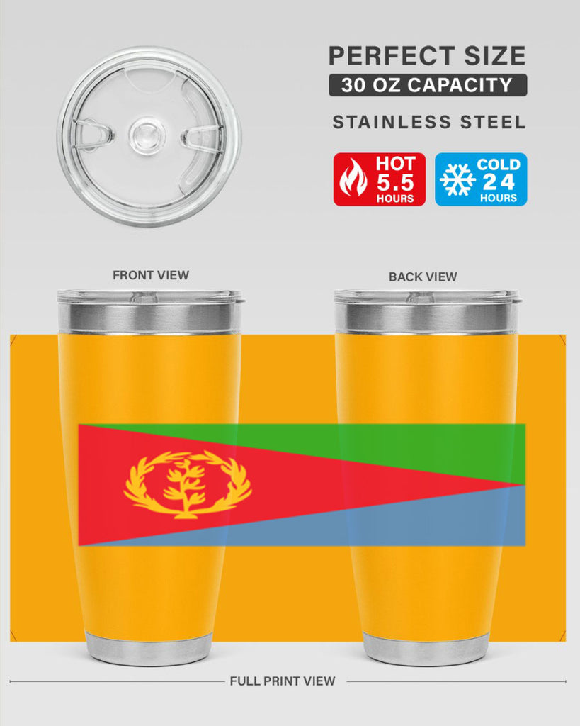 Eritrea 143#- world flags- Tumbler