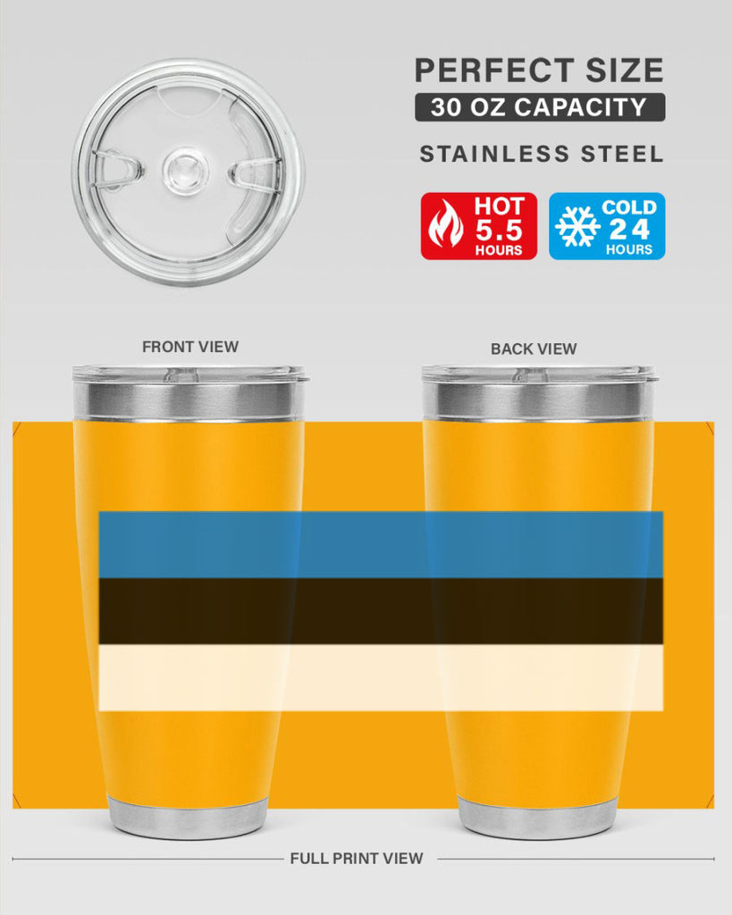 Estonia 142#- world flags- Tumbler