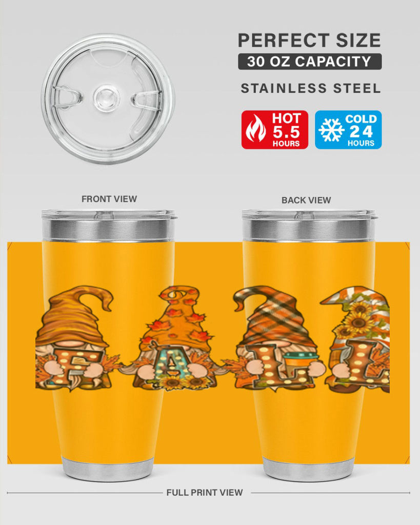 FALLGnomeAutumn 149#- fall- Tumbler