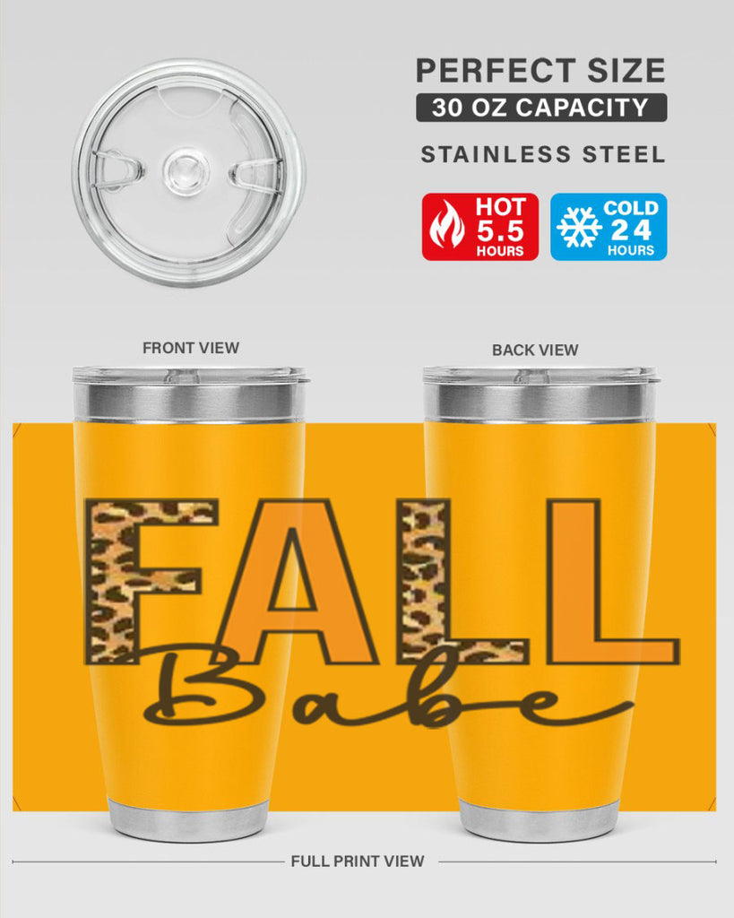 Fall Babe 87#- fall- Tumbler