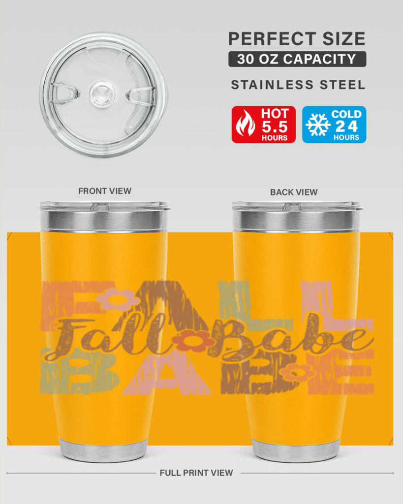 Fall Babe 88#- fall- Tumbler