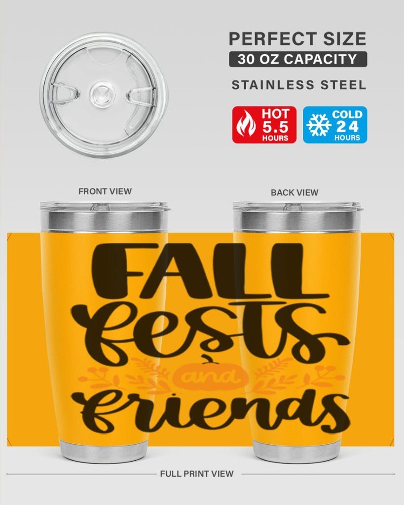 Fall Fests And Friends 484#- fall- Tumbler