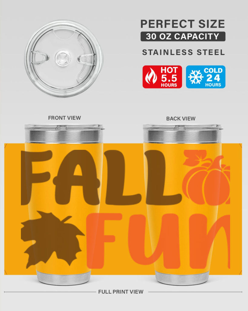 Fall Fun 102#- fall- Tumbler