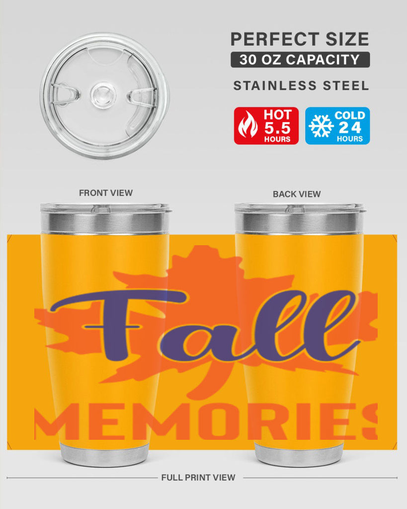 Fall Memories 124#- fall- Tumbler