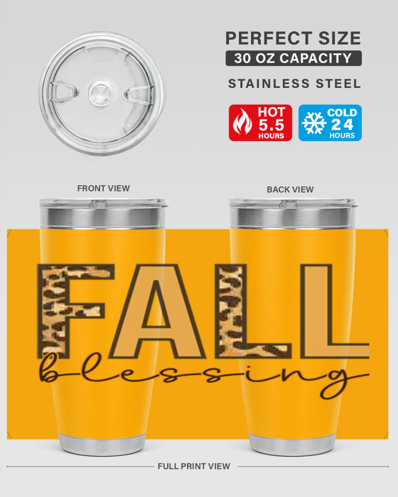 Fall blessing 90#- fall- Tumbler