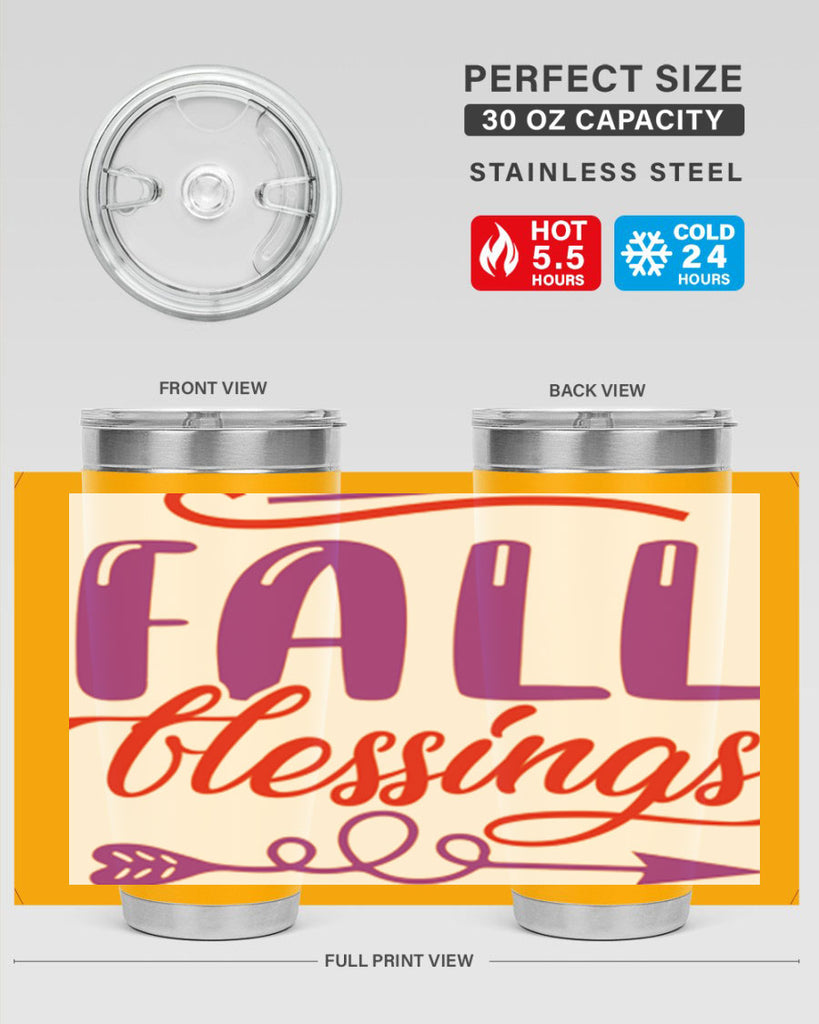 FallBlessingsdesign 146#- fall- Tumbler