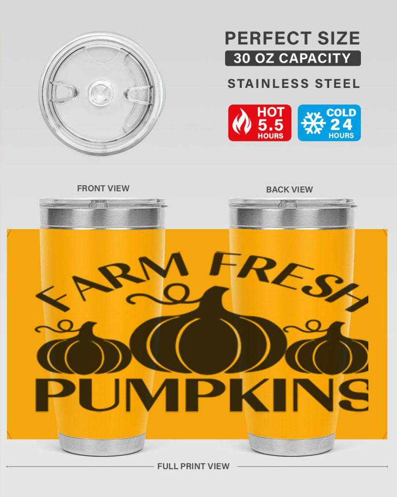 Farm Fresh Pumpkins 176#- fall- Tumbler