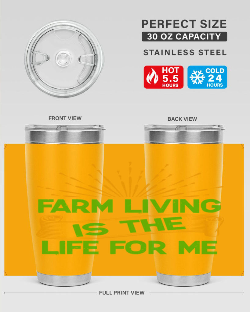 Farm living is the life for me 1#- farming and gardening- Tumbler