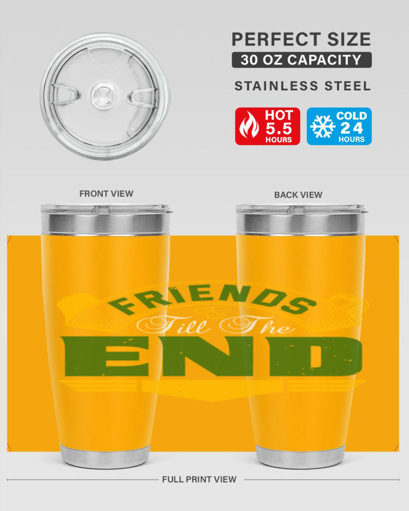 Friends ‘till the end Style 108#- Best Friend- Tumbler