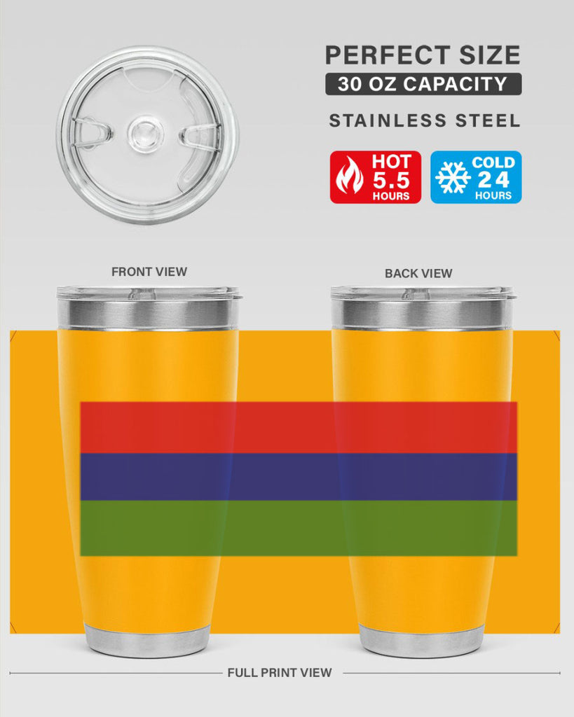 Gambia 135#- world flags- Tumbler