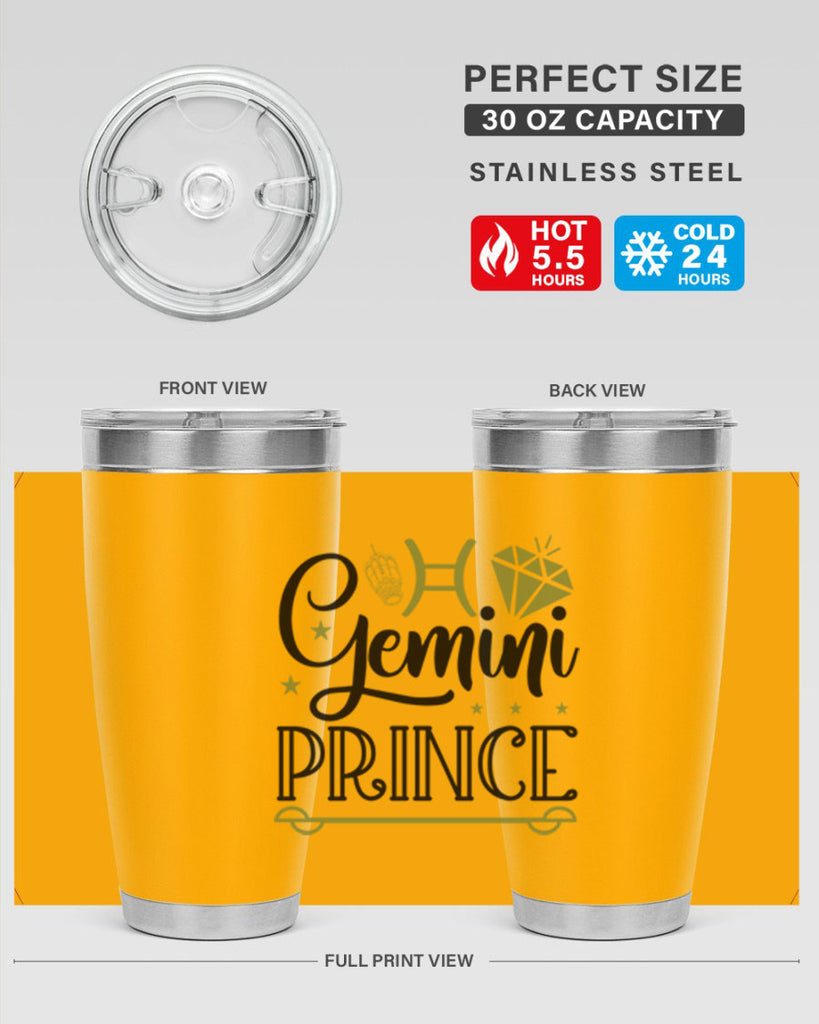 Gemini prince 229#- zodiac- Tumbler