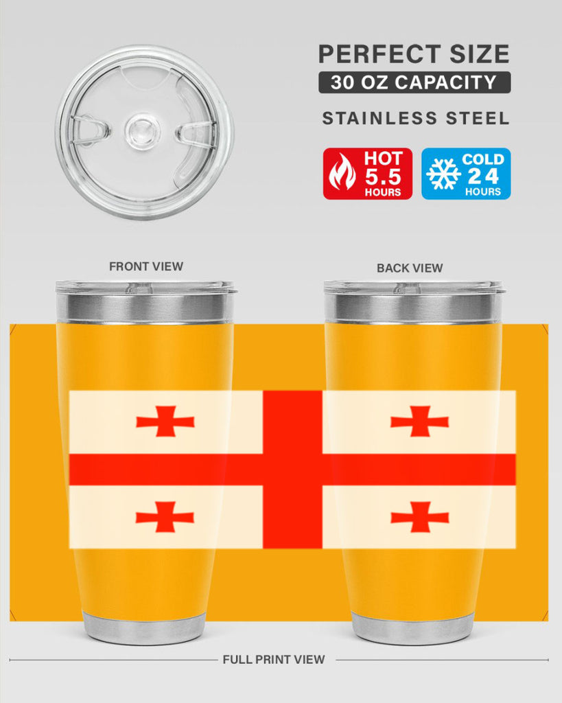 Georgia 134#- world flags- Tumbler