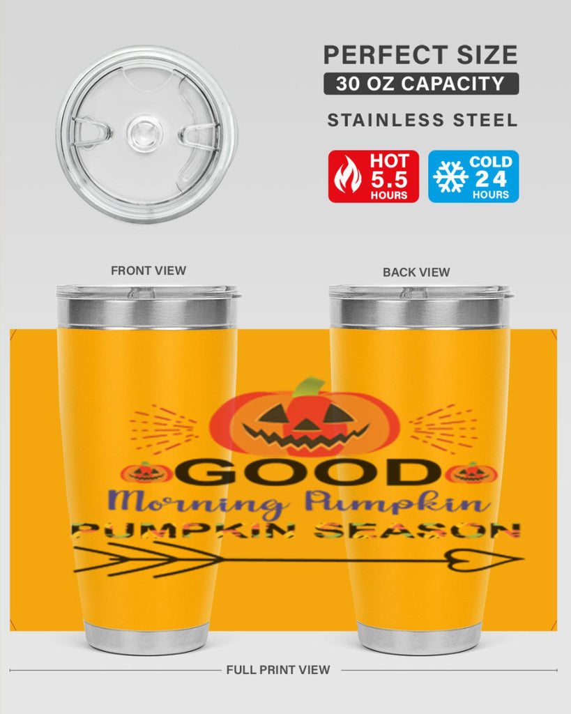 Goodmorningpumpkinpumpkinseason 210#- fall- Tumbler