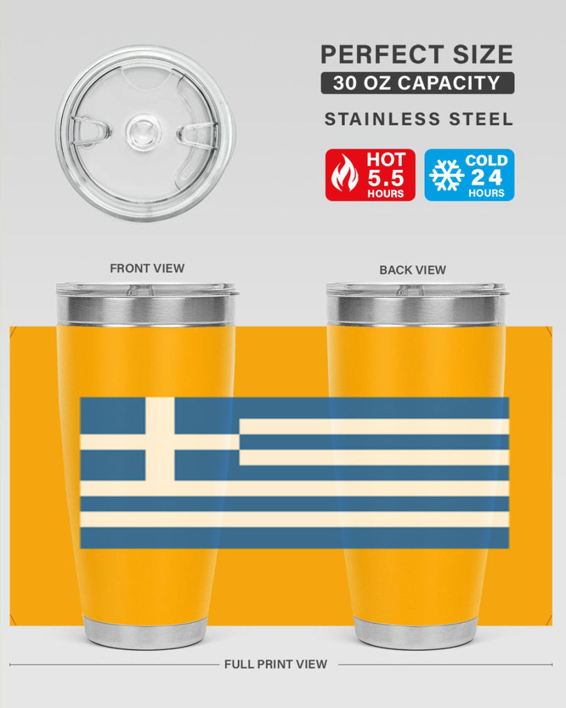 Greece 131#- world flags- Tumbler