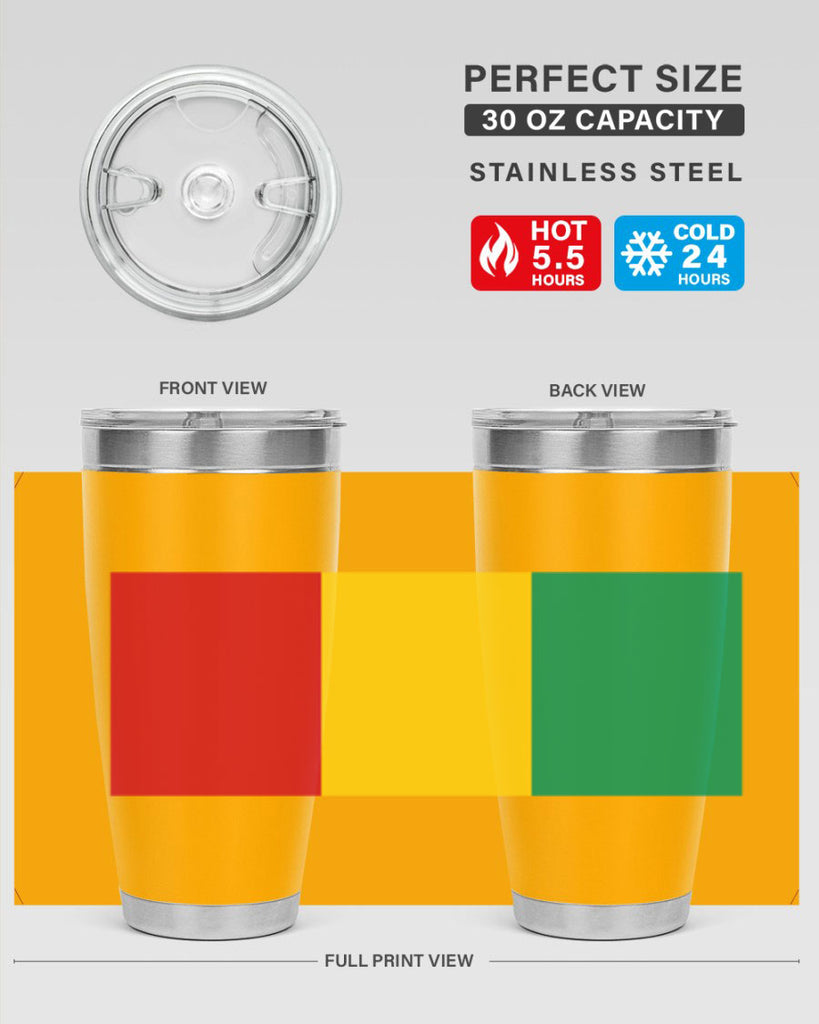 Guinea 127#- world flags- Tumbler