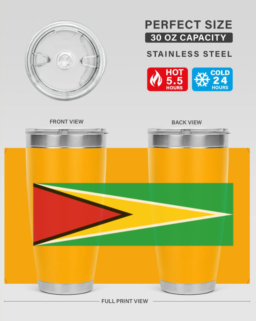 Guyana 126#- world flags- Tumbler