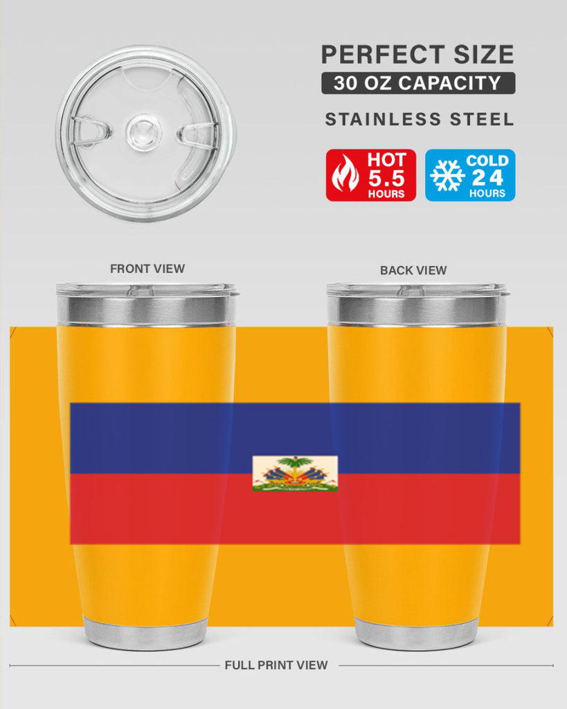 Haiti 125#- world flags- Tumbler