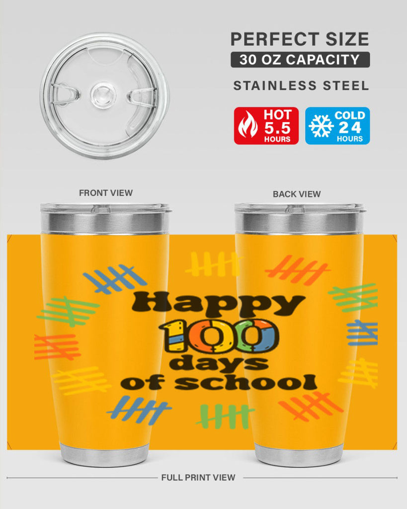 Happy 100 Days of School 51#- 100 days of school- Tumbler