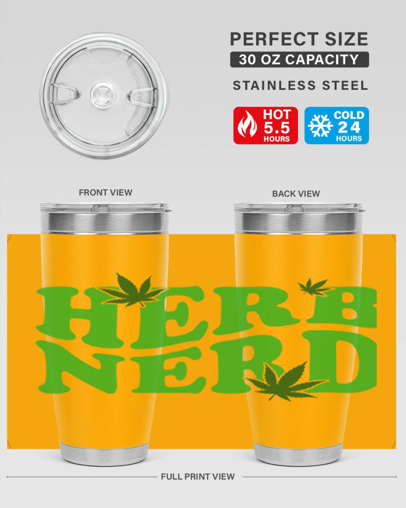 Herd Nerd 110#- marijuana- Tumbler