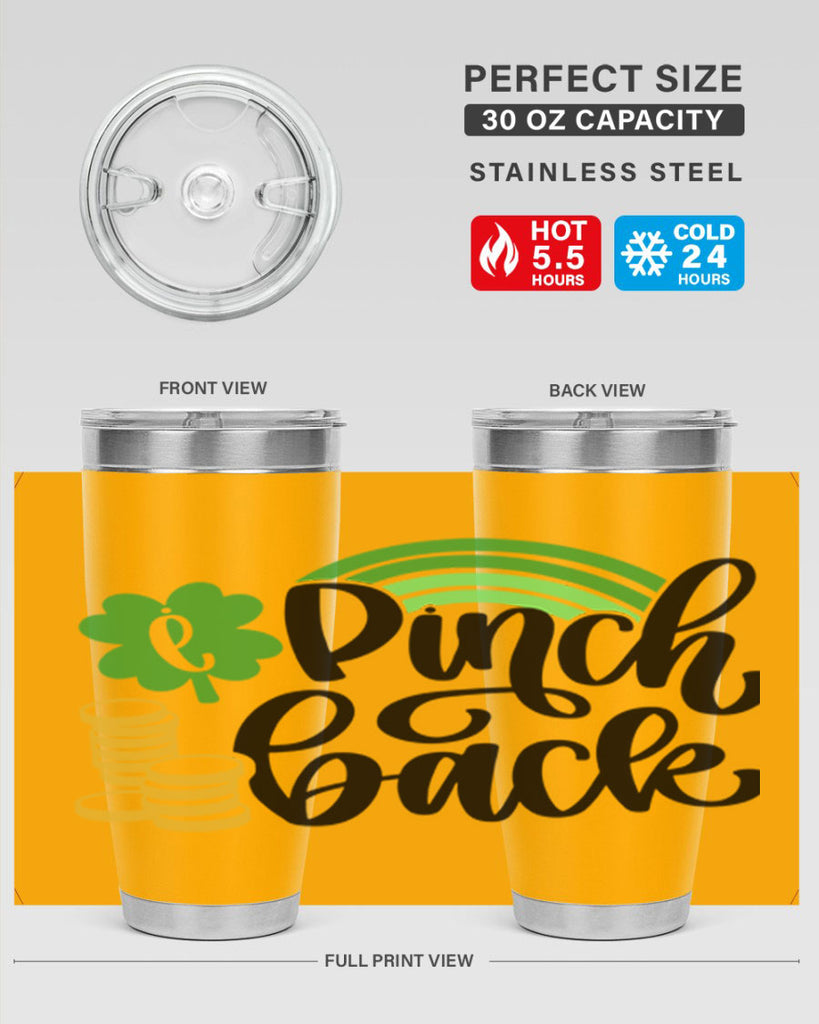 I Pinch Back Style 86#- St Patricks Day- Tumbler