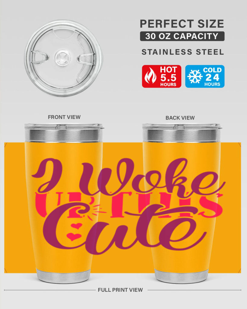 I Workup This Cute Style 243#- baby- tumbler