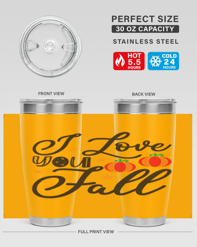 Iloveyoufall 350#- fall- Tumbler
