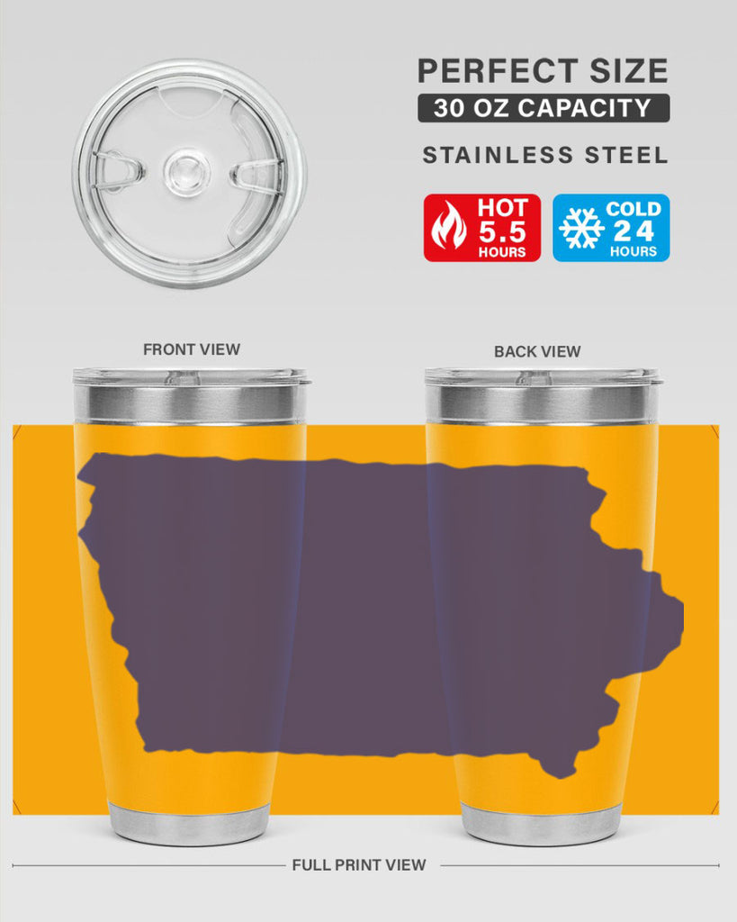 Iowa 36#- stateflags- Tumbler