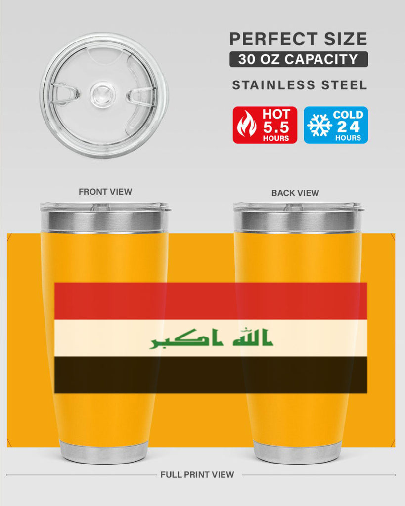 Iraq 118#- world flags- Tumbler