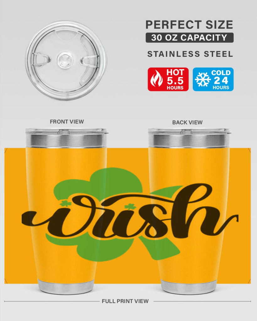 Irish Style 82#- St Patricks Day- Tumbler