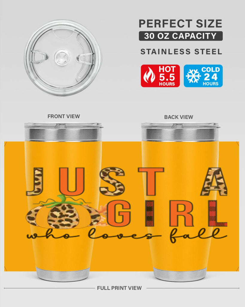 Just a Girl Who Loves Fall 382#- fall- Tumbler