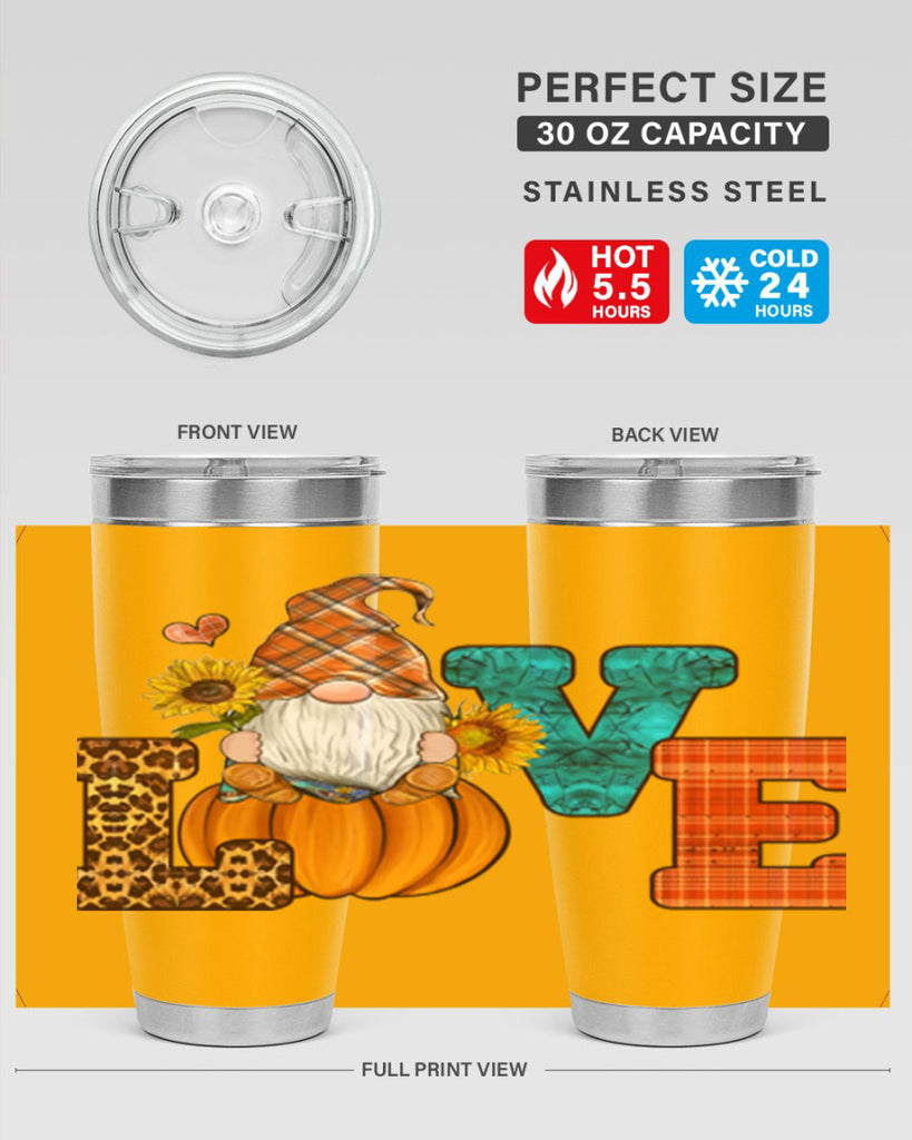 LOVEFallGnome 417#- fall- Tumbler