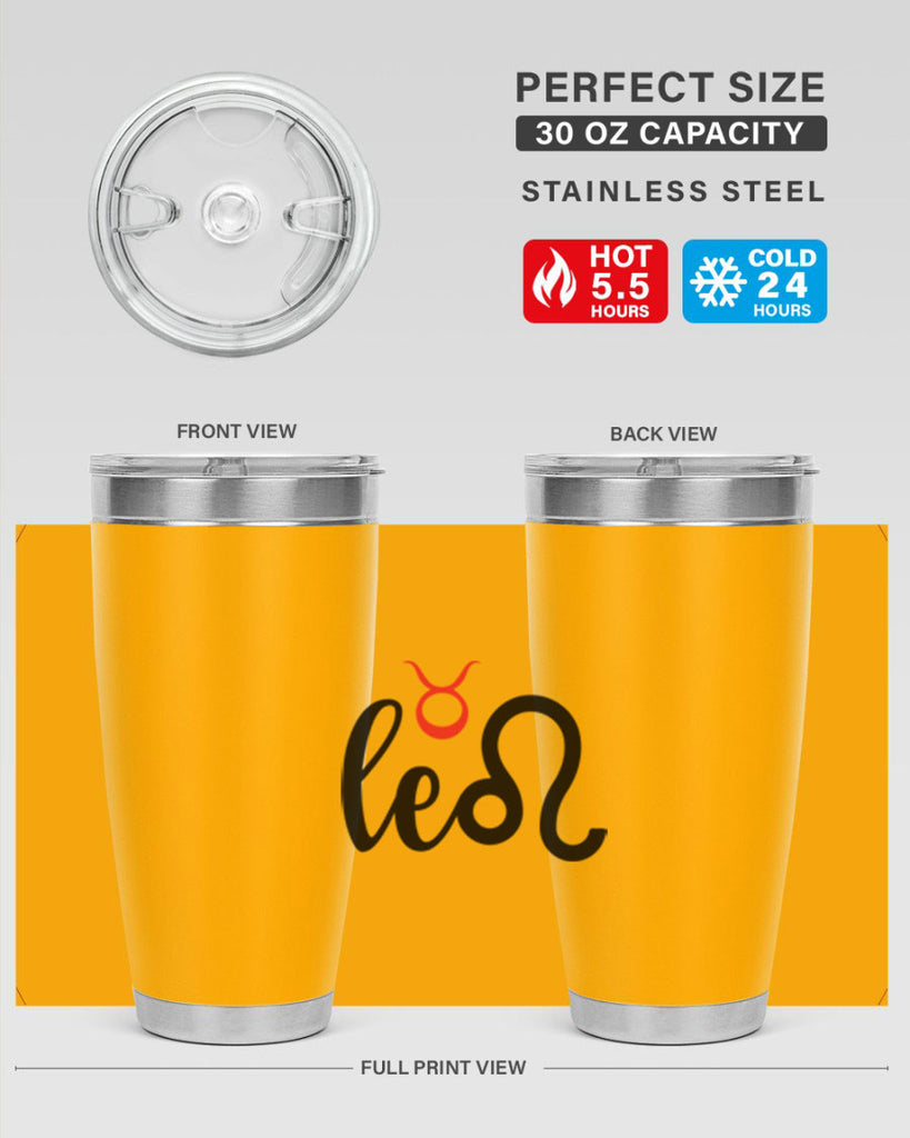 Leo 284#- zodiac- Tumbler