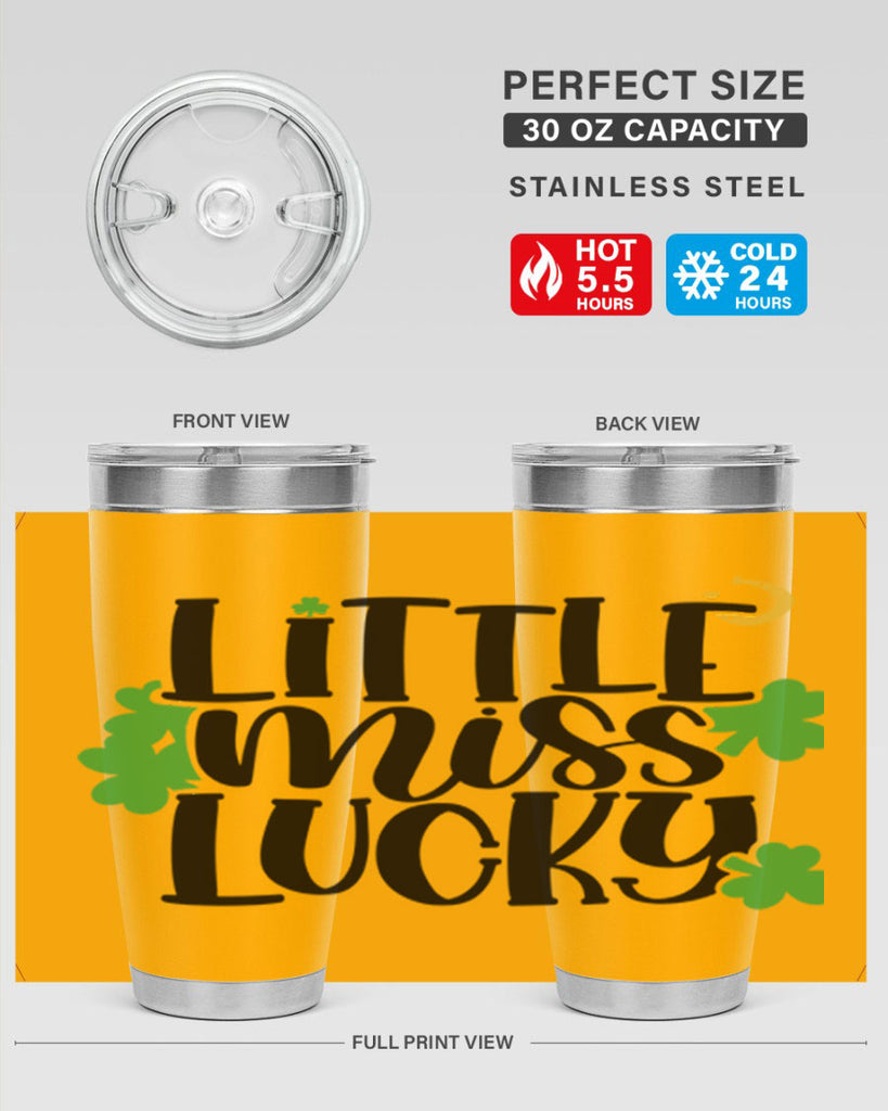Little Miss Lucky Style 68#- St Patricks Day- Tumbler