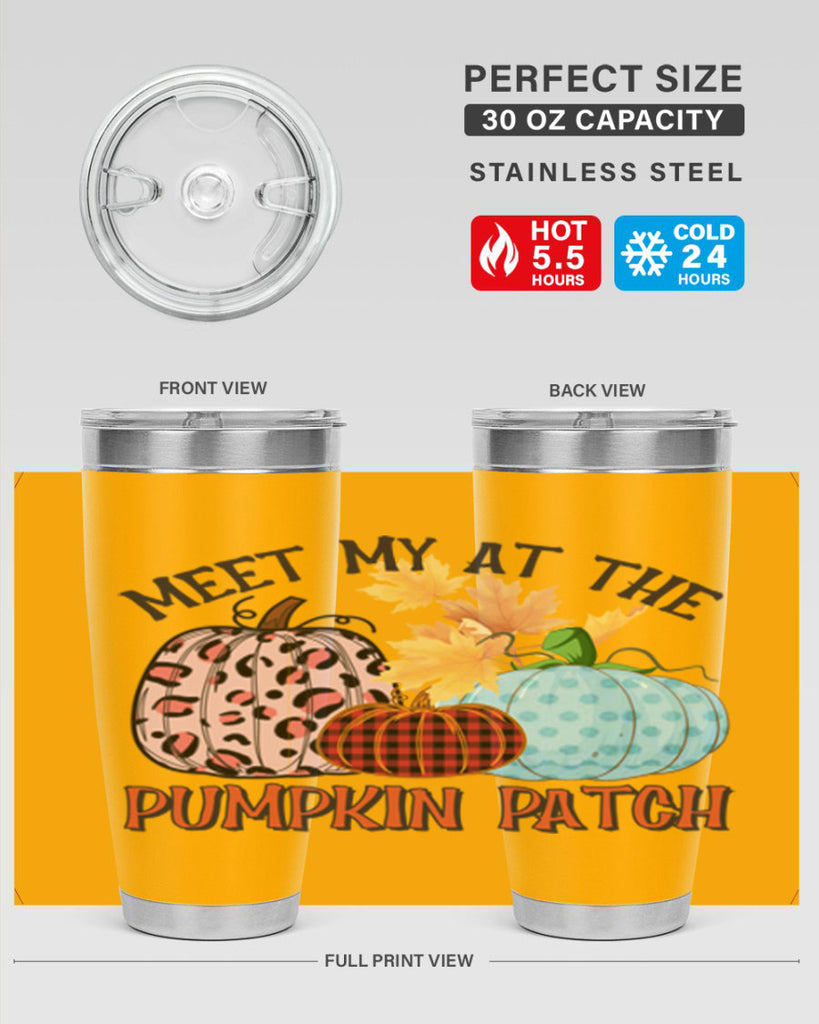 Meet My at the Pumpkin Patch 425#- fall- Tumbler