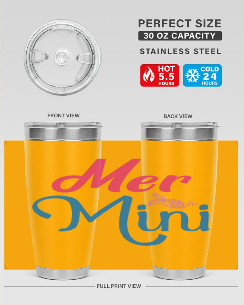 Mer Mini 340#- mermaid- Tumbler