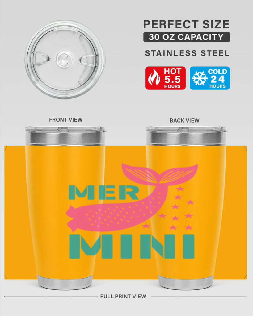 Mer Mini 341#- mermaid- Tumbler