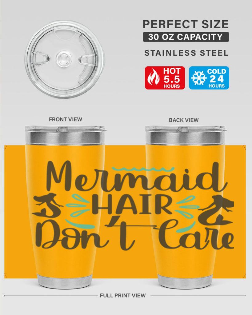 Mermaid Hair Don’t Care 359#- mermaid- Tumbler