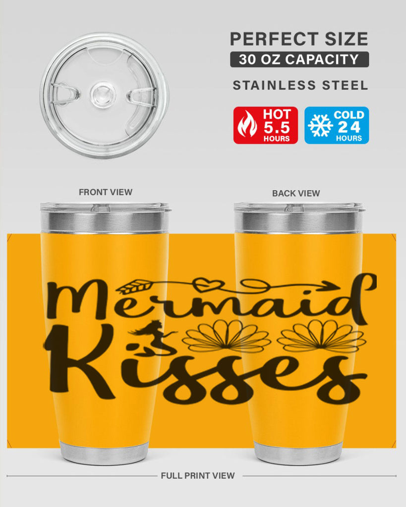 Mermaid Kisses design 427#- mermaid- Tumbler