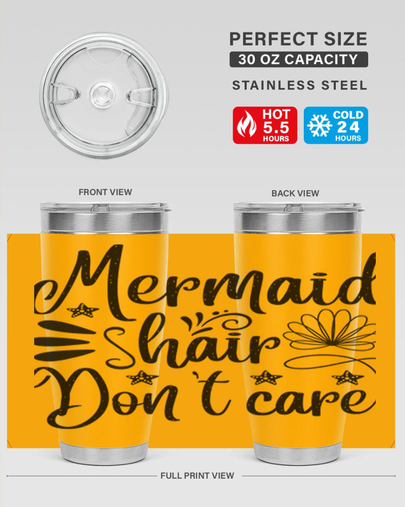 Mermaid hair dont care 415#- mermaid- Tumbler