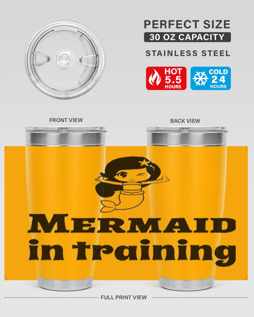 Mermaid in training 422#- mermaid- Tumbler
