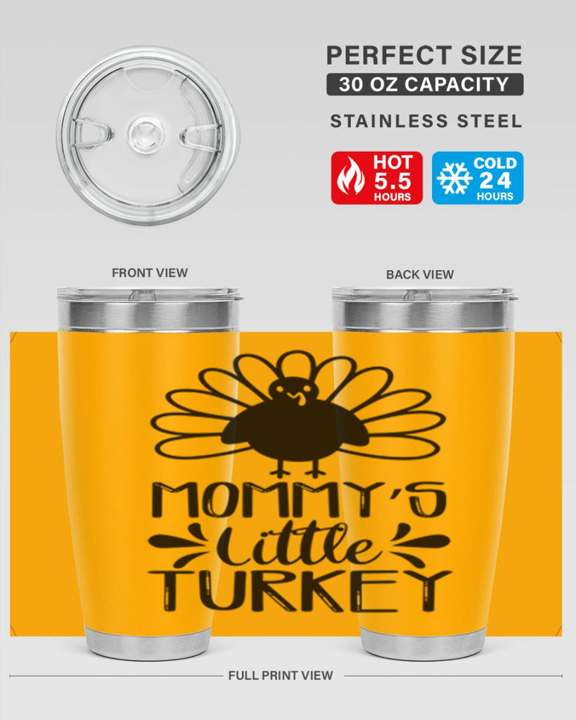 Mommy s Little Turkey 427#- fall- Tumbler