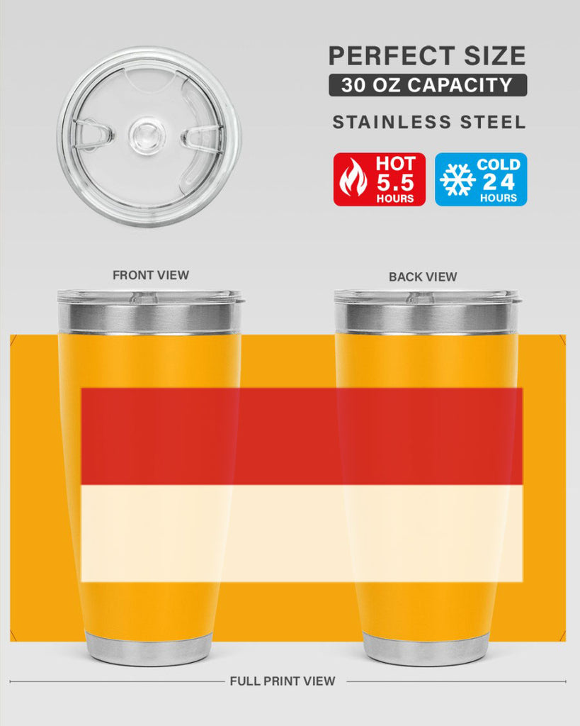 Monaco 84#- world flags- Tumbler